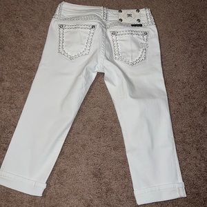 Miss Me Cuffed Capri